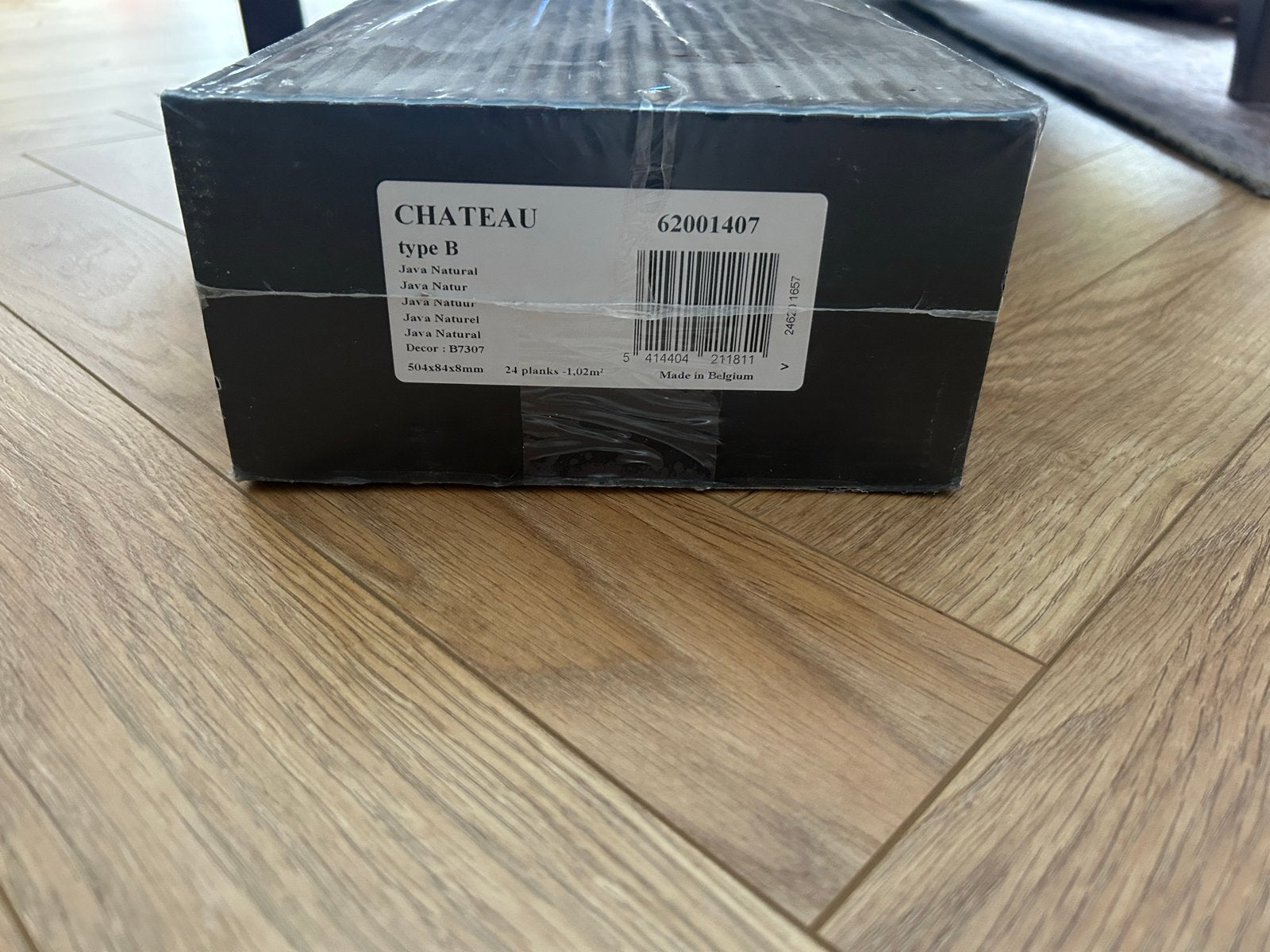 Berry Alloc visgraat laminaat chateau. (16m2) nieuw in doos., Ophalen, 50 tot 150 cm, Nieuw, Minder dan 5 m²