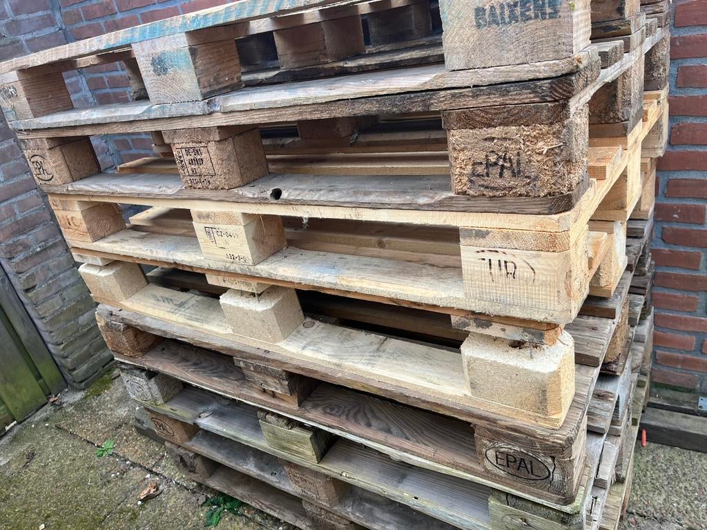 Euro pallets, Ophalen, Minder dan 25 mm, Zo goed als nieuw, Pallet