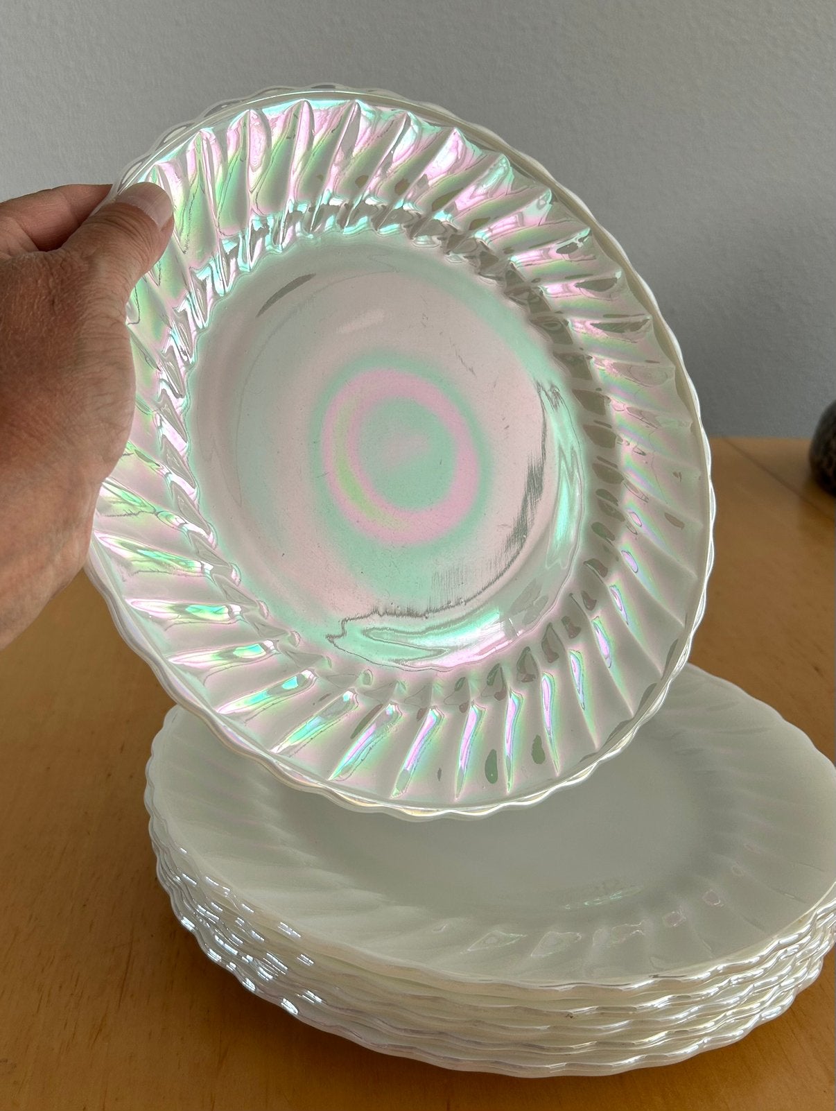 Amerikaanse Fire King borden Aurora Moonglow, Ophalen of Verzenden