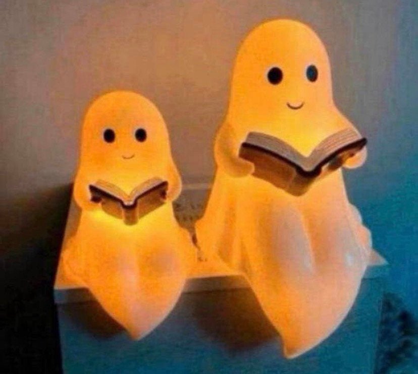Spooky voorlees lampjes, kinderkamer decoratie, Verzenden, Nieuw, Lamp
