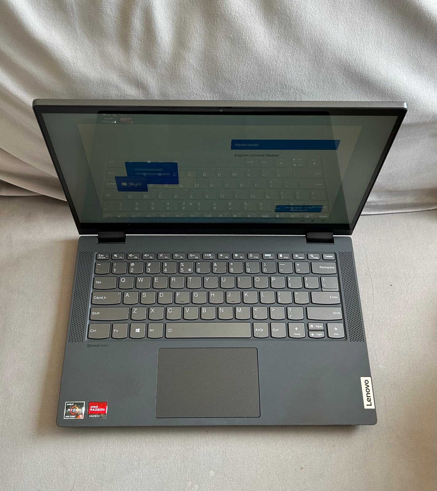 Lenovo IdeaPad Flex 5 Ryzen 5 Touchscreen – goede staat, 14 inch, Gebruikt, Qwerty, 8 GB