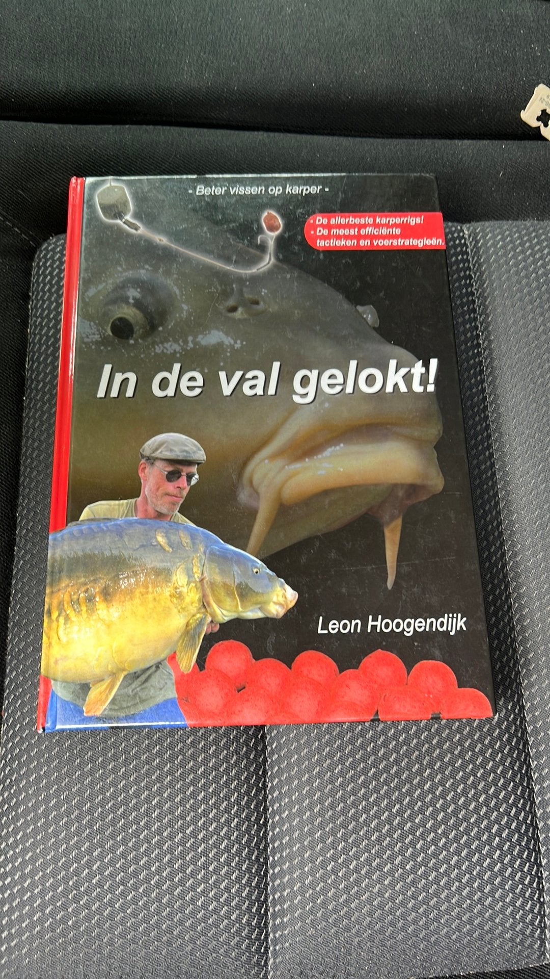 In de val gelokt karper karpers vissen Hoogendijk hengel, Watersport en Boten, Hengelsport | Karpervissen, Gebruikt, Overige typen