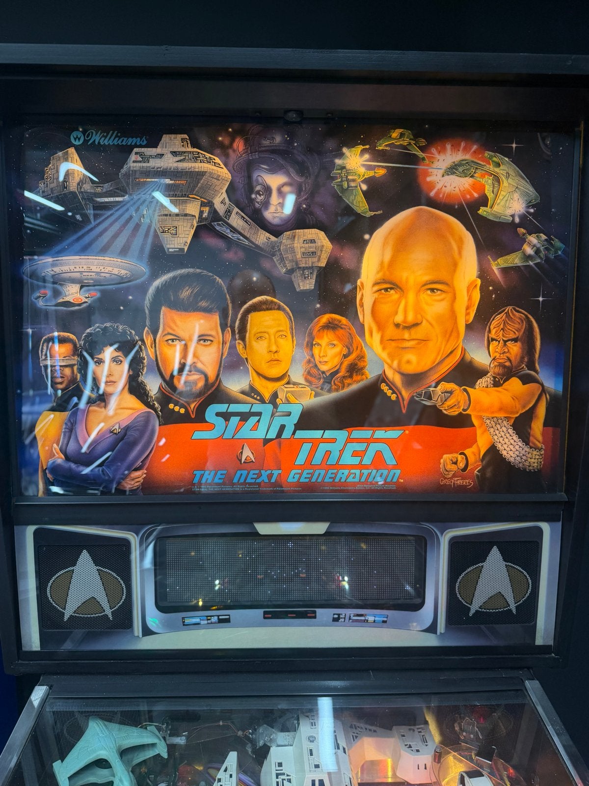Williams Star Trek: The Next Generation, Ophalen, Gebruikt, Elektronisch, Williams