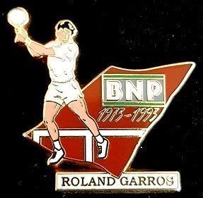 Roland Garros BNP pin, Verzenden, Nieuw, Sport, Speldje of Pin