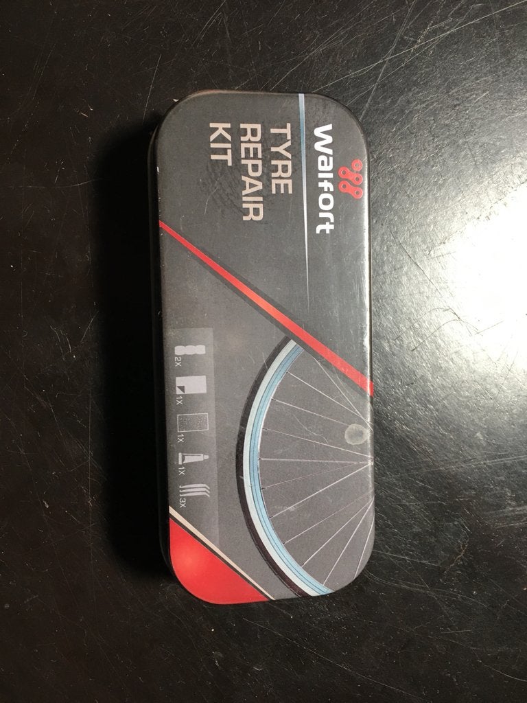 Fietsband reparatie set fiets banden plakken, Ophalen of Verzenden, Nieuw, Bandgereedschap