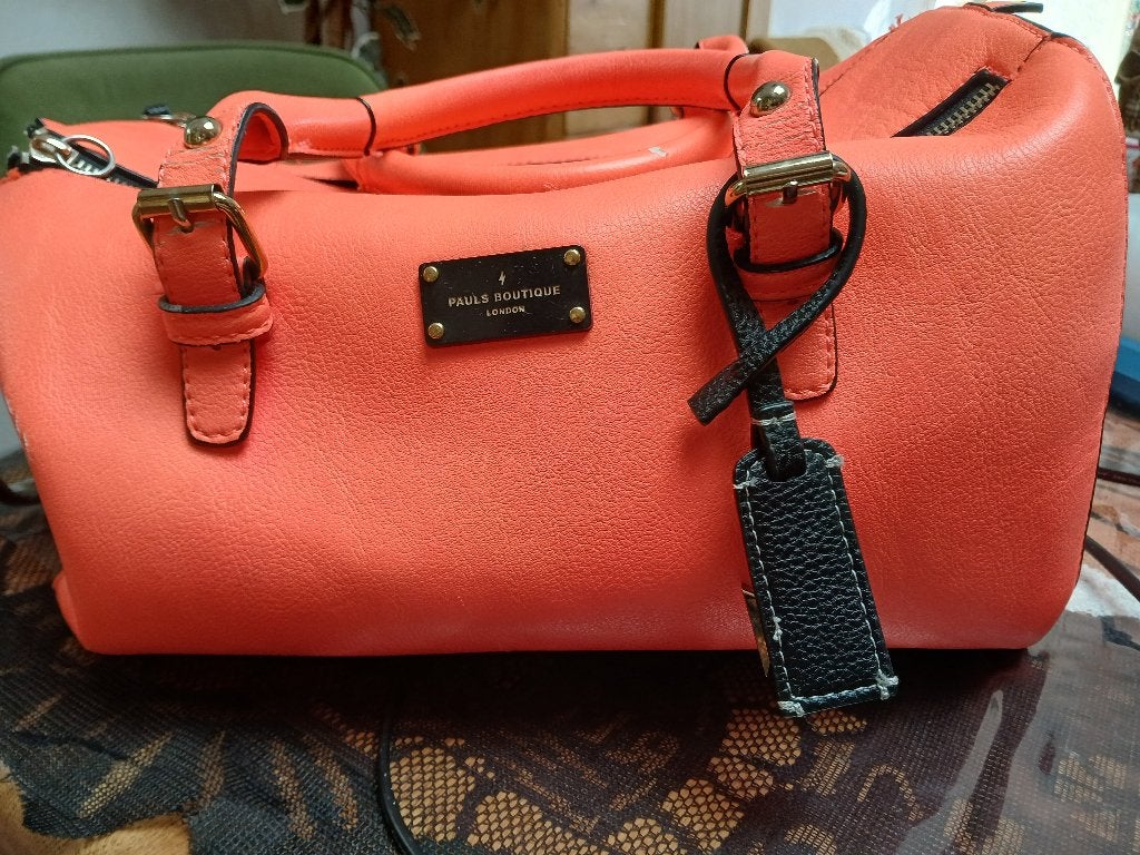 dames tas, Ophalen, Gebruikt, Oranje, Handtas