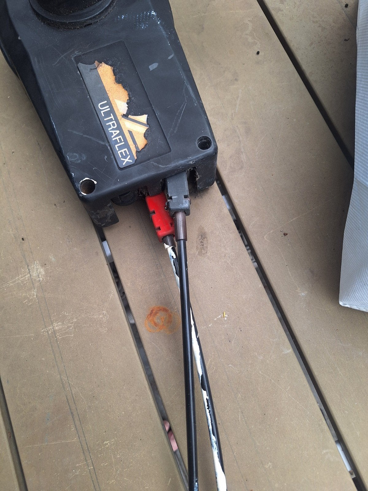 Ultraflex afstandsbediening voor buitenboordmotor, Watersport en Boten, Accessoires en Onderhoud, Ophalen, Gebruikt, Motor en Techniek