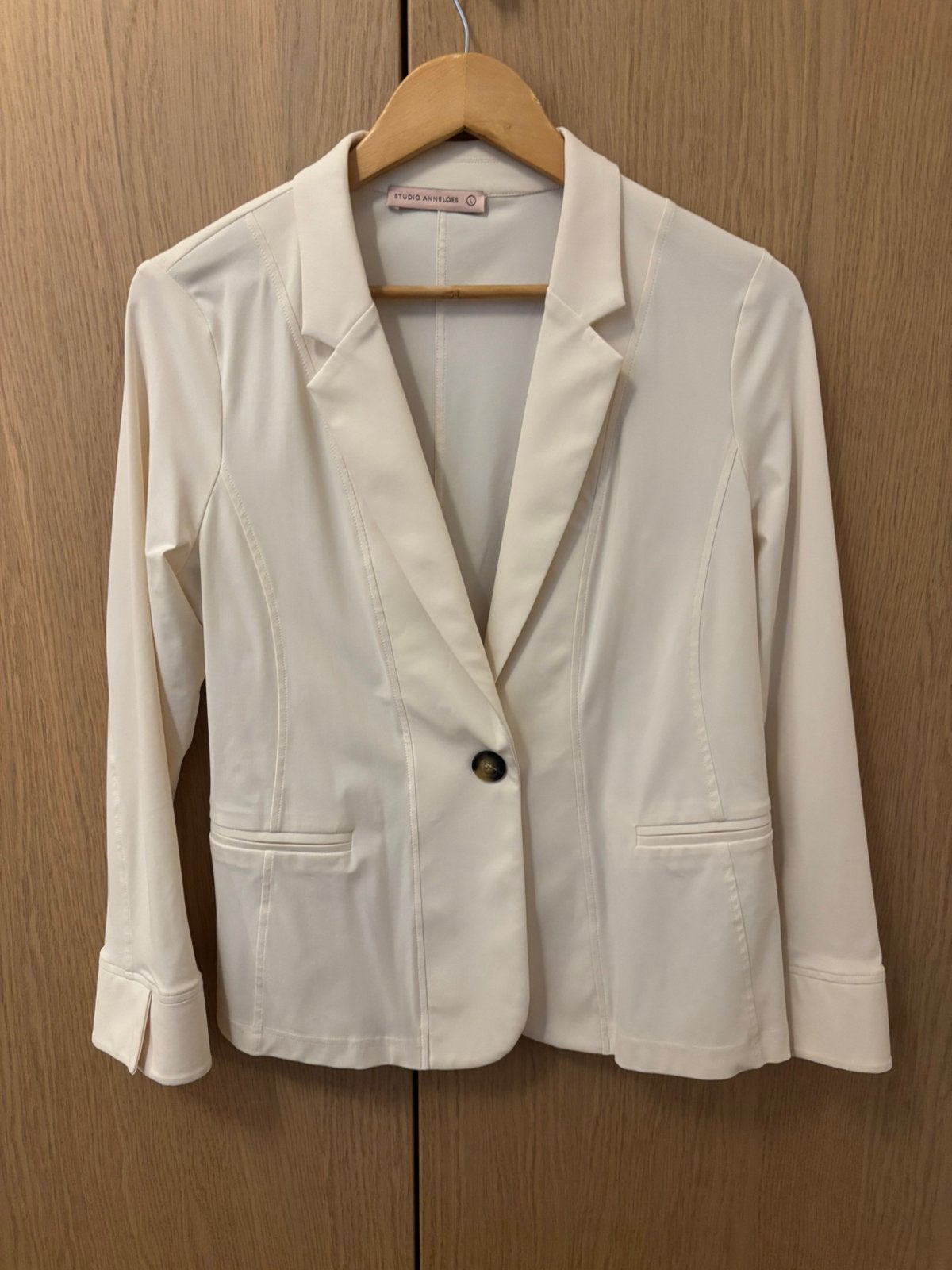 Studio Anneloes blazer maat L beige, Maat 38/40 (M), Beige, Nieuw, Ophalen of Verzenden