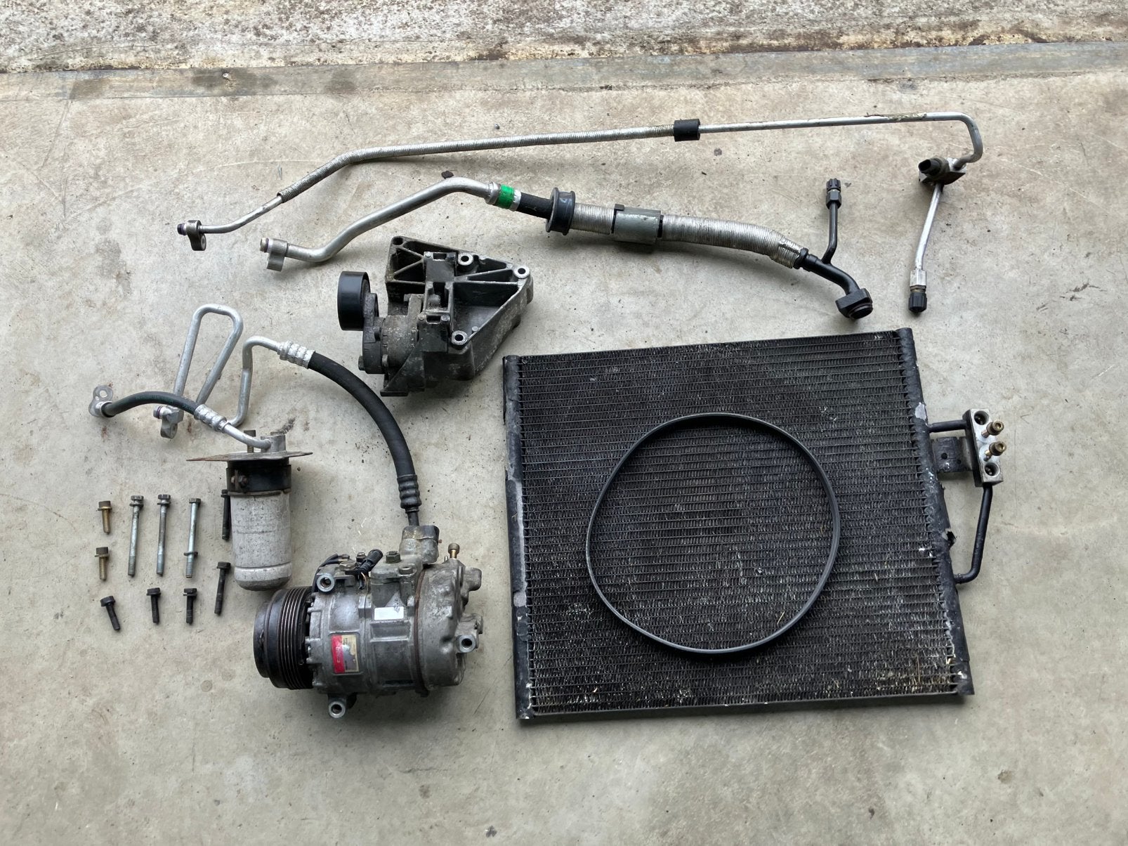 BMW e38 e39 e46 m52 m54 aircopomp aircoset, Ophalen of Verzenden, Gebruikt, BMW