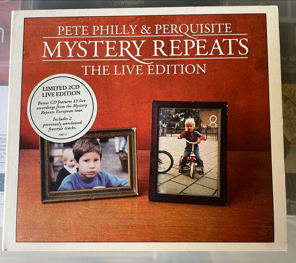 Pete Philly & Perquisite - Mystery Repeats (2CD Live Edition, Cd's en Dvd's, Cd's | Pop, Zo goed als nieuw, 2000 - 2009, Boxset