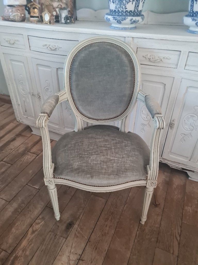 Vintage barokke stoel