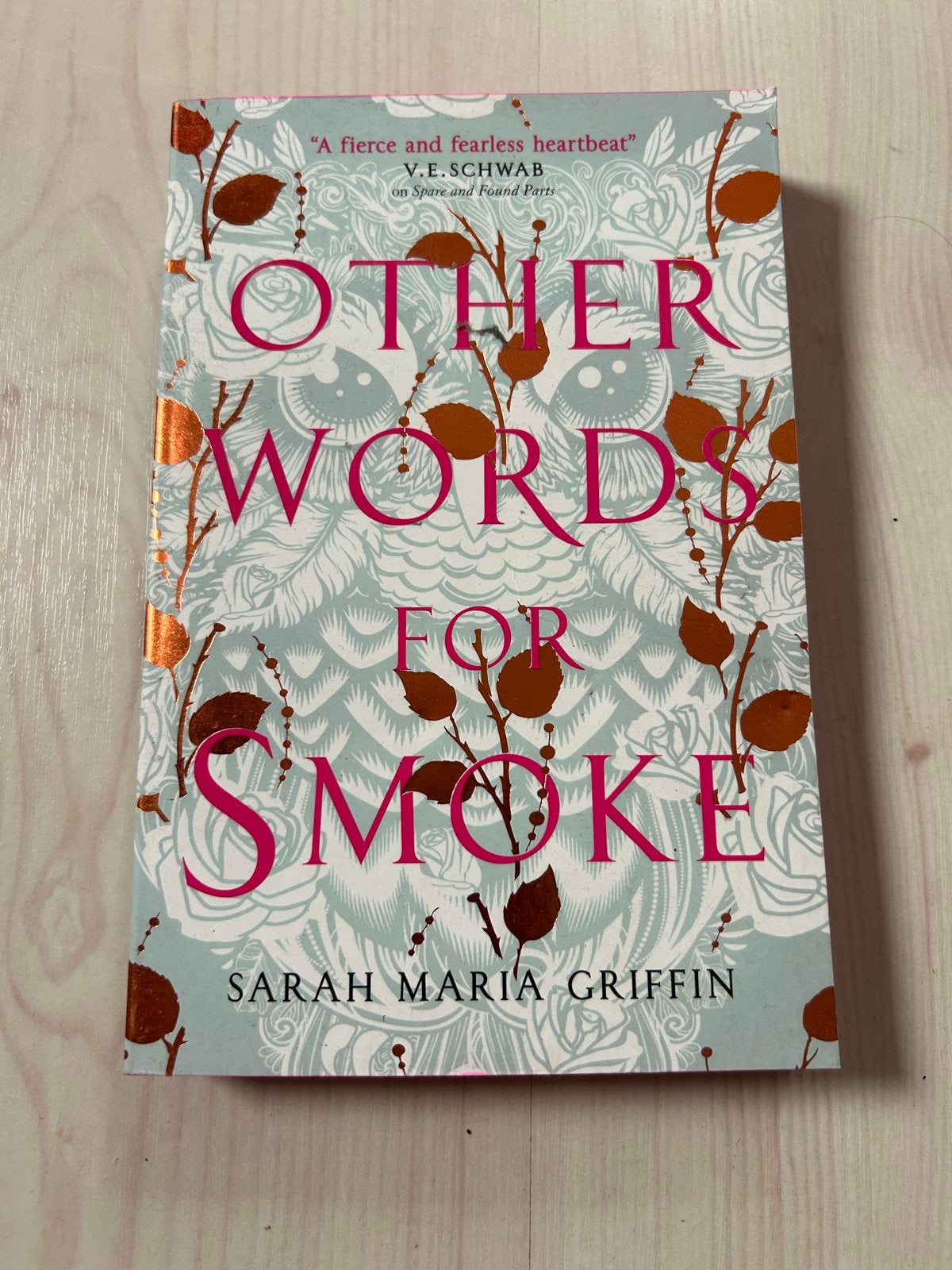 Other Words for Smoke - Sarah Maria Griffin (Engels), Ophalen of Verzenden, Zo goed als nieuw
