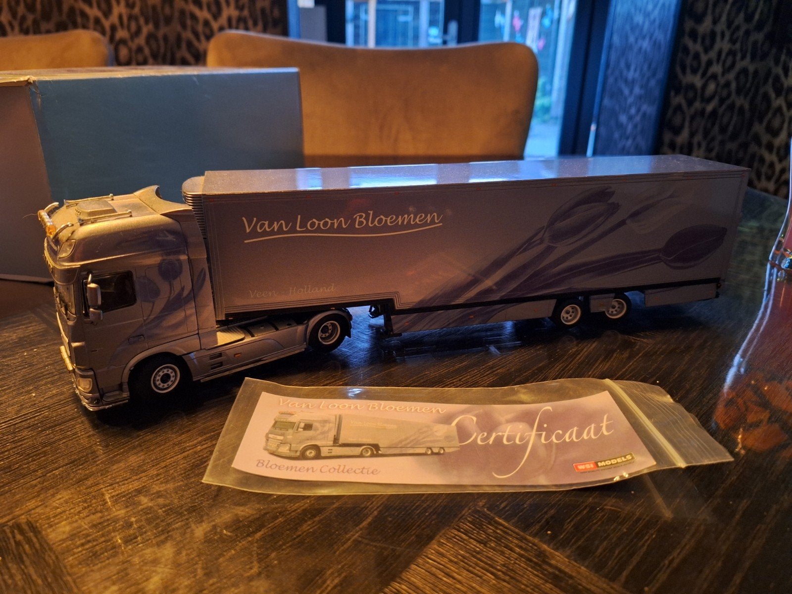 WSI Daf Van Loon, Hobby en Vrije tijd, Modelauto's | 1:50, Ophalen of Verzenden, Zo goed als nieuw, Bus of Vrachtwagen, Wsi