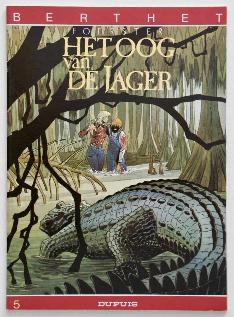 Berthet - Het oog van de jager (1988), Boeken, Eén stripboek, Ophalen of Verzenden, Zo goed als nieuw