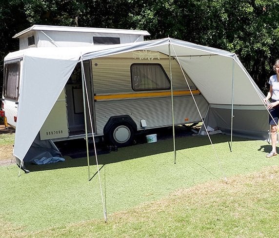 Kip Kompakt KK-37  Bouwjaar 1991, Caravans en Kamperen, Standaardzit, Kip, Tot en met 3, Particulier