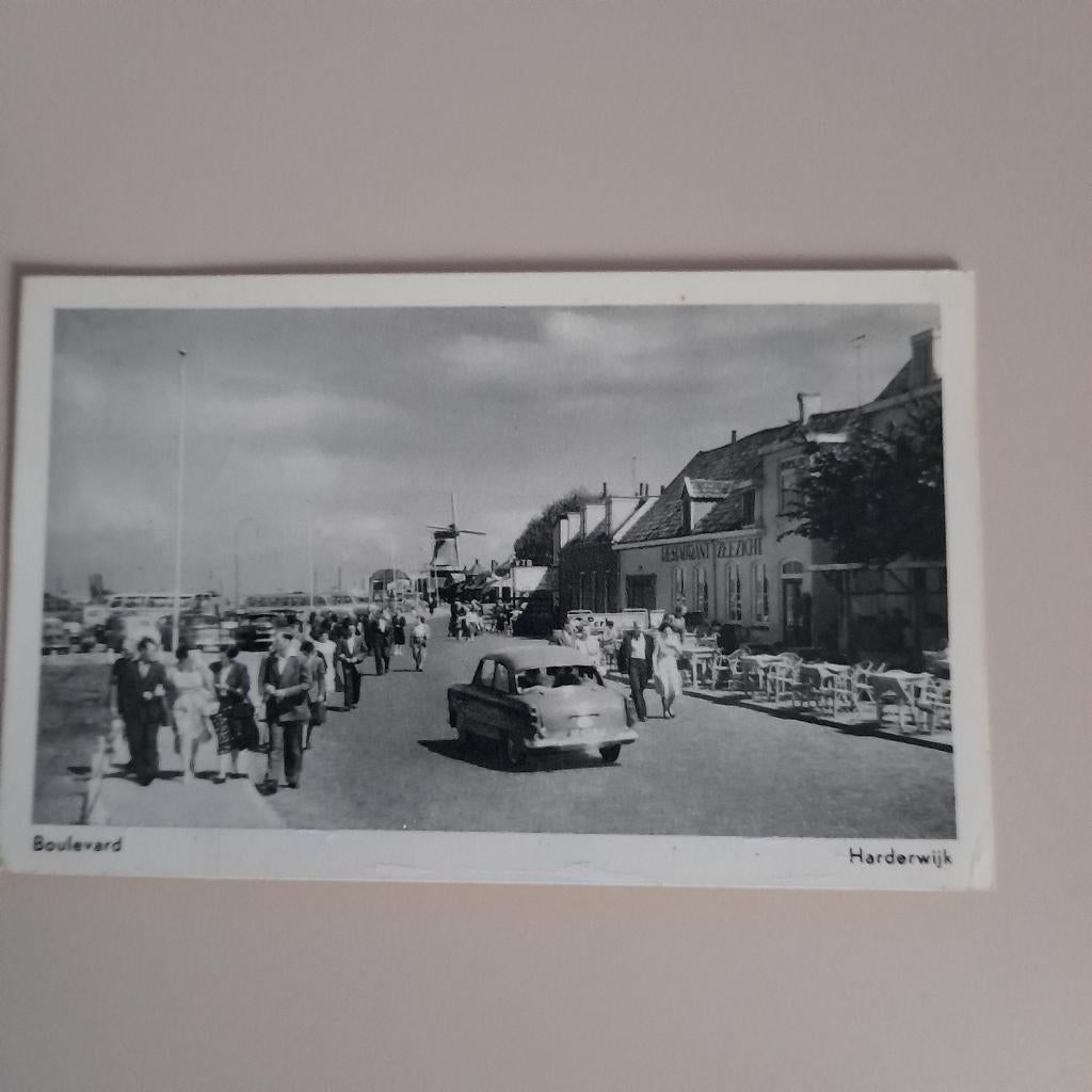 Ansichtkaart  Harderwijk  1960, Ophalen of Verzenden, 1940 tot 1960, Gelopen, Gelderland
