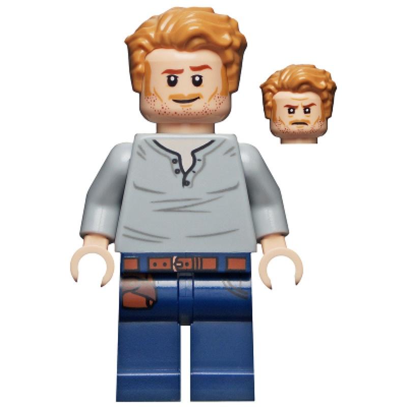 NIEUW lego JURASSIC WORLD poppetje minifiguur OWEN GRADY, Jurassic World, Lego, Nieuw, Ophalen of Verzenden