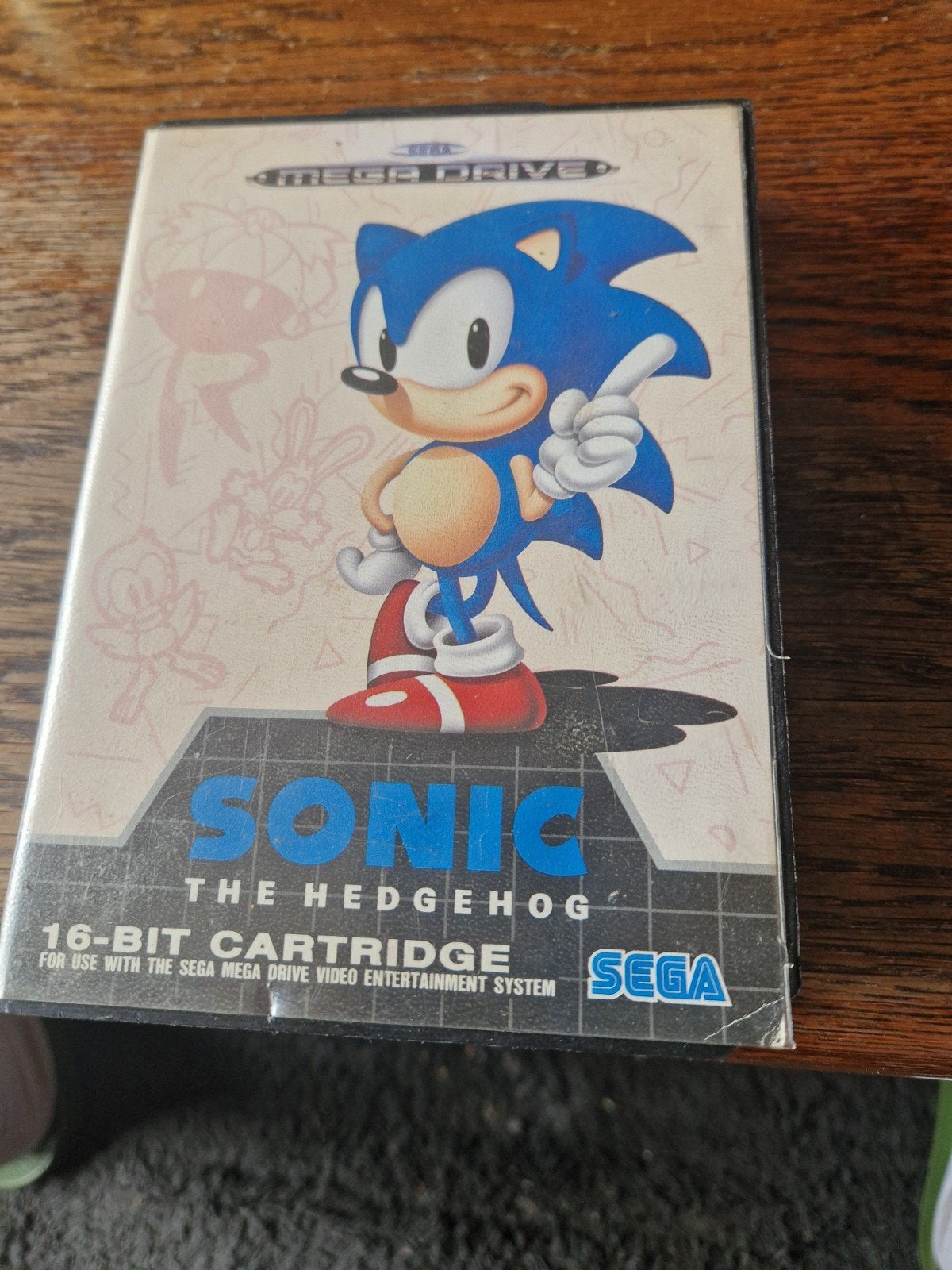Sonic the Hedgehog - Sega Mega Drive (CIB), Spelcomputers en Games, Games | Sega, Gebruikt, 1 speler, Ophalen of Verzenden, Vanaf 3 jaar