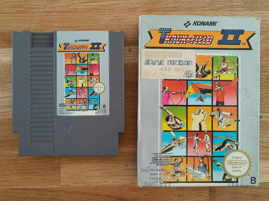 Track & Field II 2 voor de Nintendo NES, Spelcomputers en Games, Games | Nintendo NES, Gebruikt, Sport, 1 speler, Vanaf 3 jaar