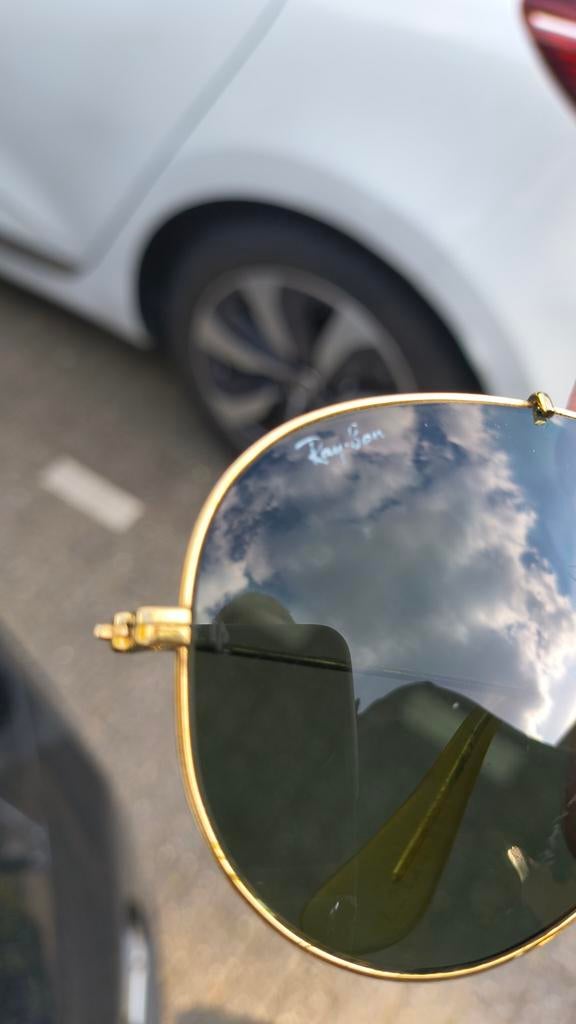 Rayban B&L Outdoorsman type 2 62-14 uit de jaren 80, Ophalen of Verzenden, Gebruikt, Ray-Ban