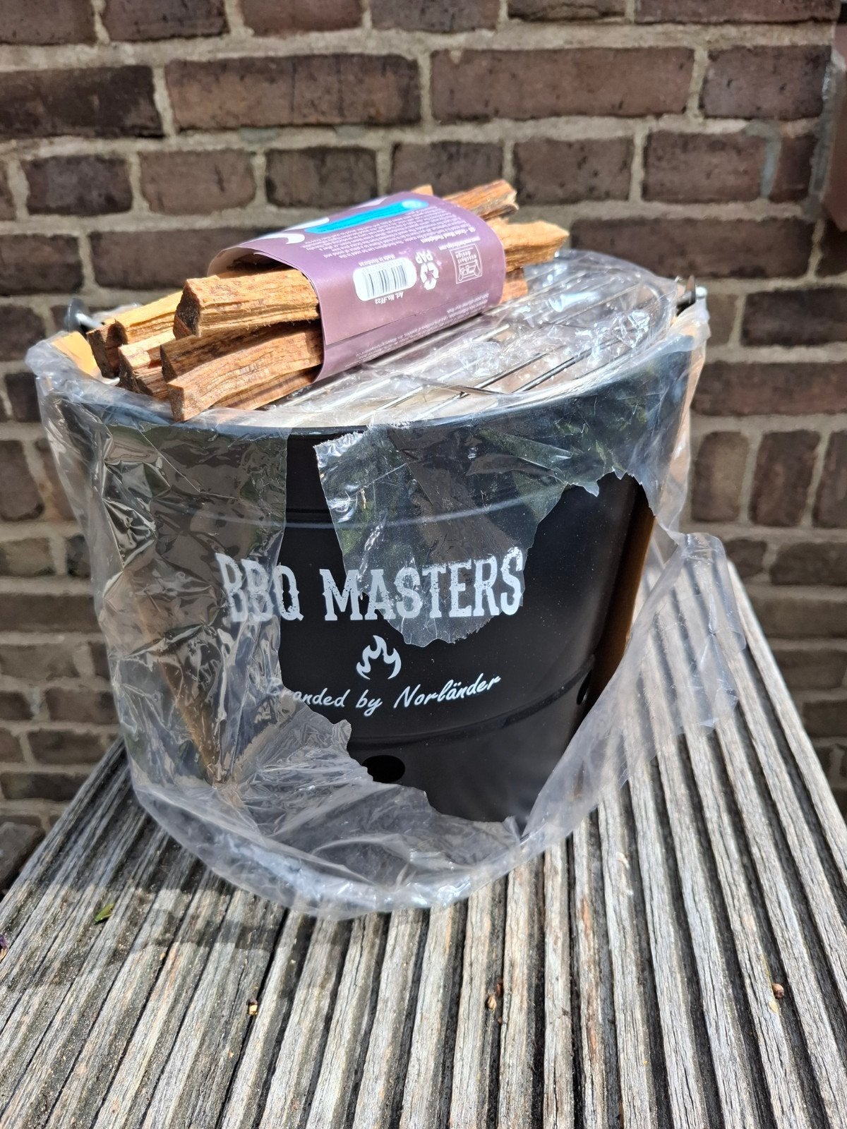 Bbq emmer met rooster, Ophalen, Nieuw