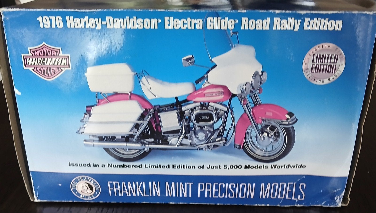 Harley franklin mint 1:10 harley road rally edition., Ophalen of Verzenden, Nieuw, Overige merken