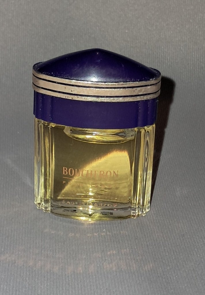 Volle parfum mini - Boucheron man, Ophalen of Verzenden, Zo goed als nieuw, Miniatuur, Gevuld