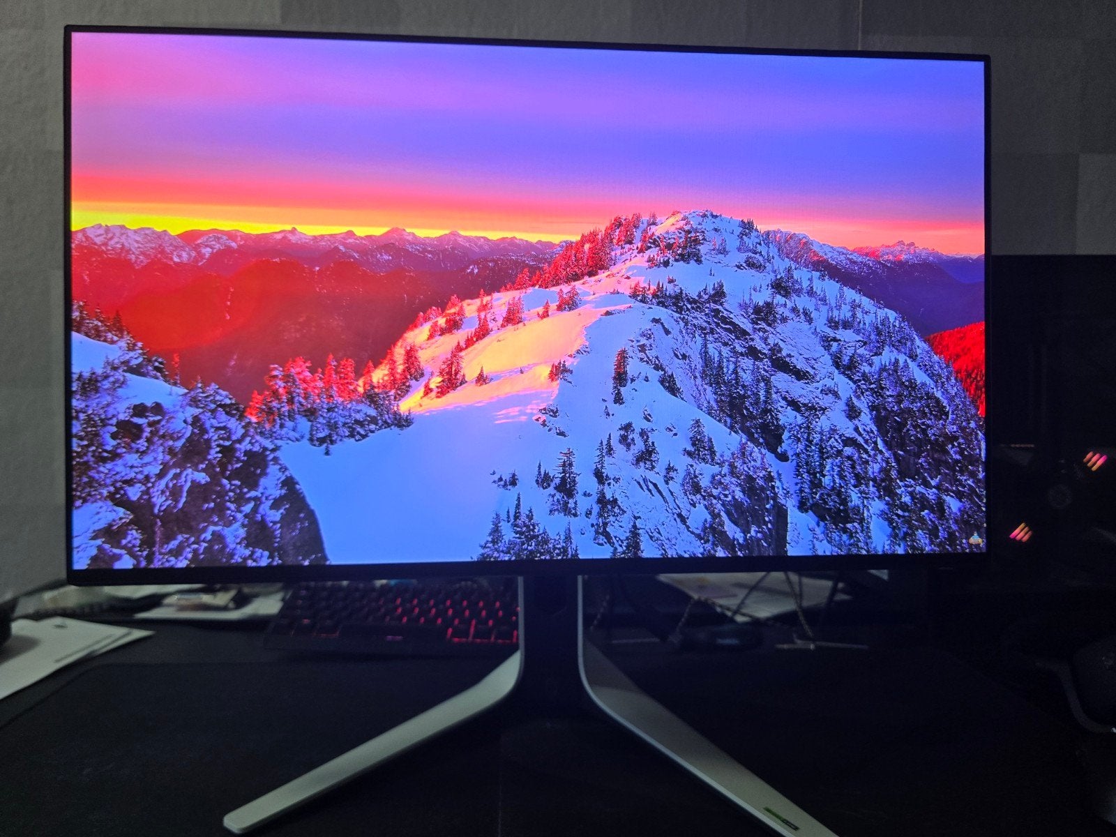 Alienware AW2723DF | 27" QHD monitor QHD, 280hrtz, Computers en Software, IPS, In hoogte verstelbaar, Alienware, Zo goed als nieuw