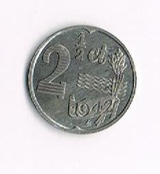 1942 een 2,5 cent  Wilhelmina replica vaste pr. €2,90., Verzenden, Koningin Wilhelmina, 1 cent