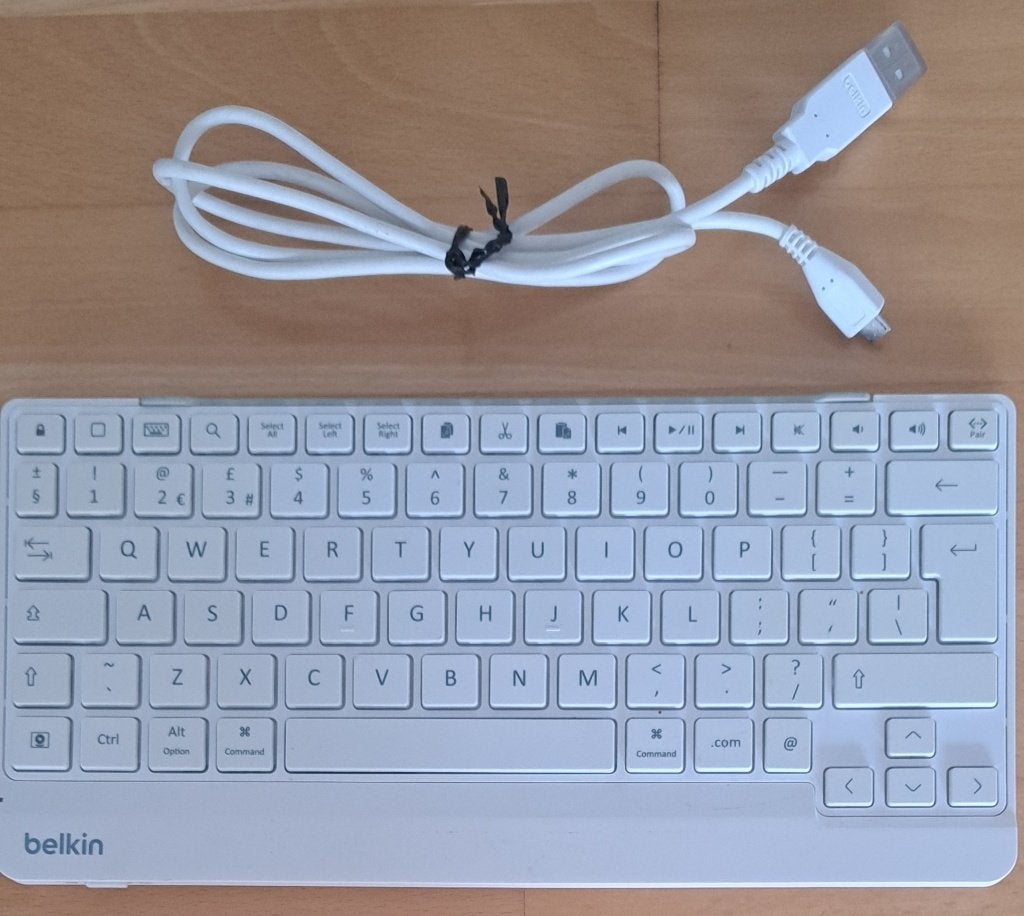 toetsenbord, Belkin, Ergonomisch, Ophalen of Verzenden, Zo goed als nieuw