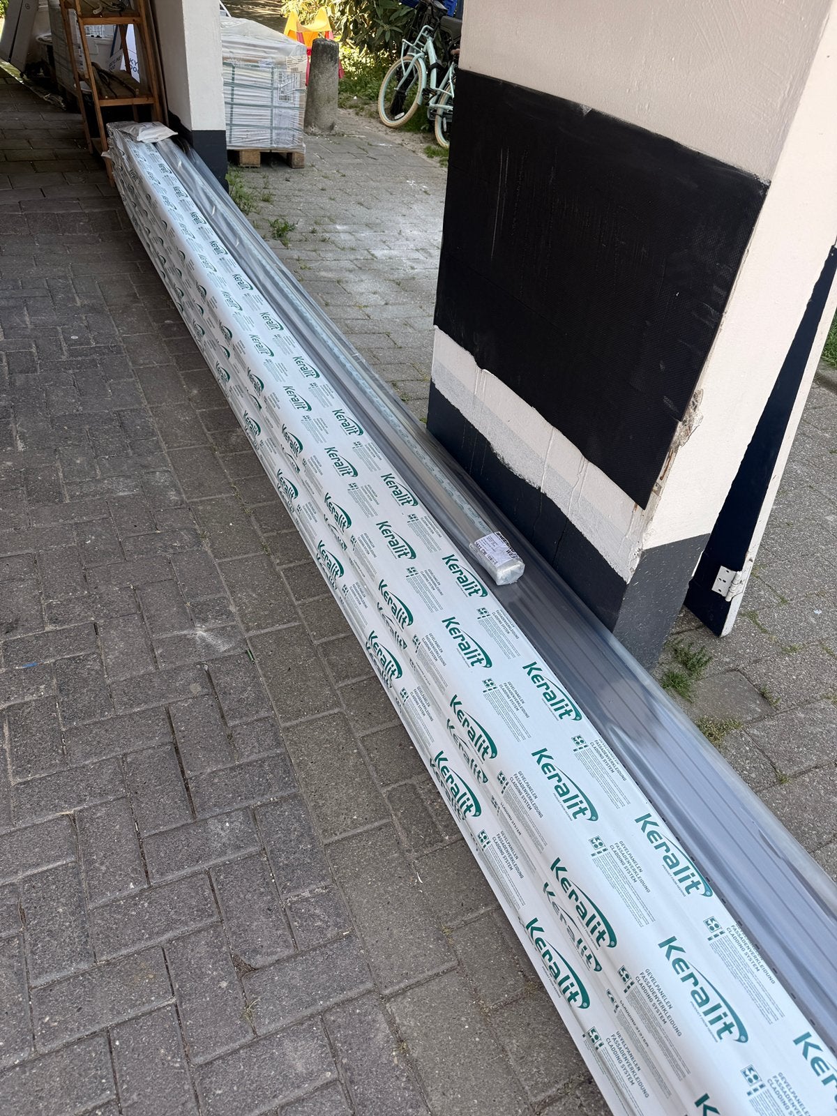 Keralit 8x6meter staalblauw, Minder dan 25 mm, Nieuw, Ophalen of Verzenden, Plank