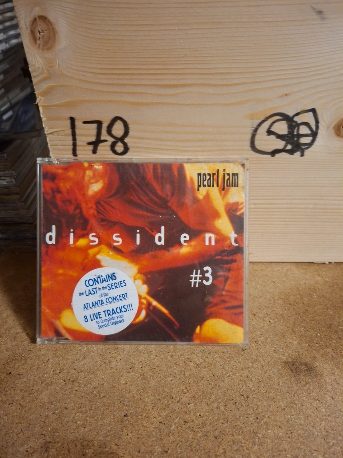 Pearl Jam - Dissident #3 CD met 8 live tracks, Rock, Gebruikt, Ophalen of Verzenden, Single