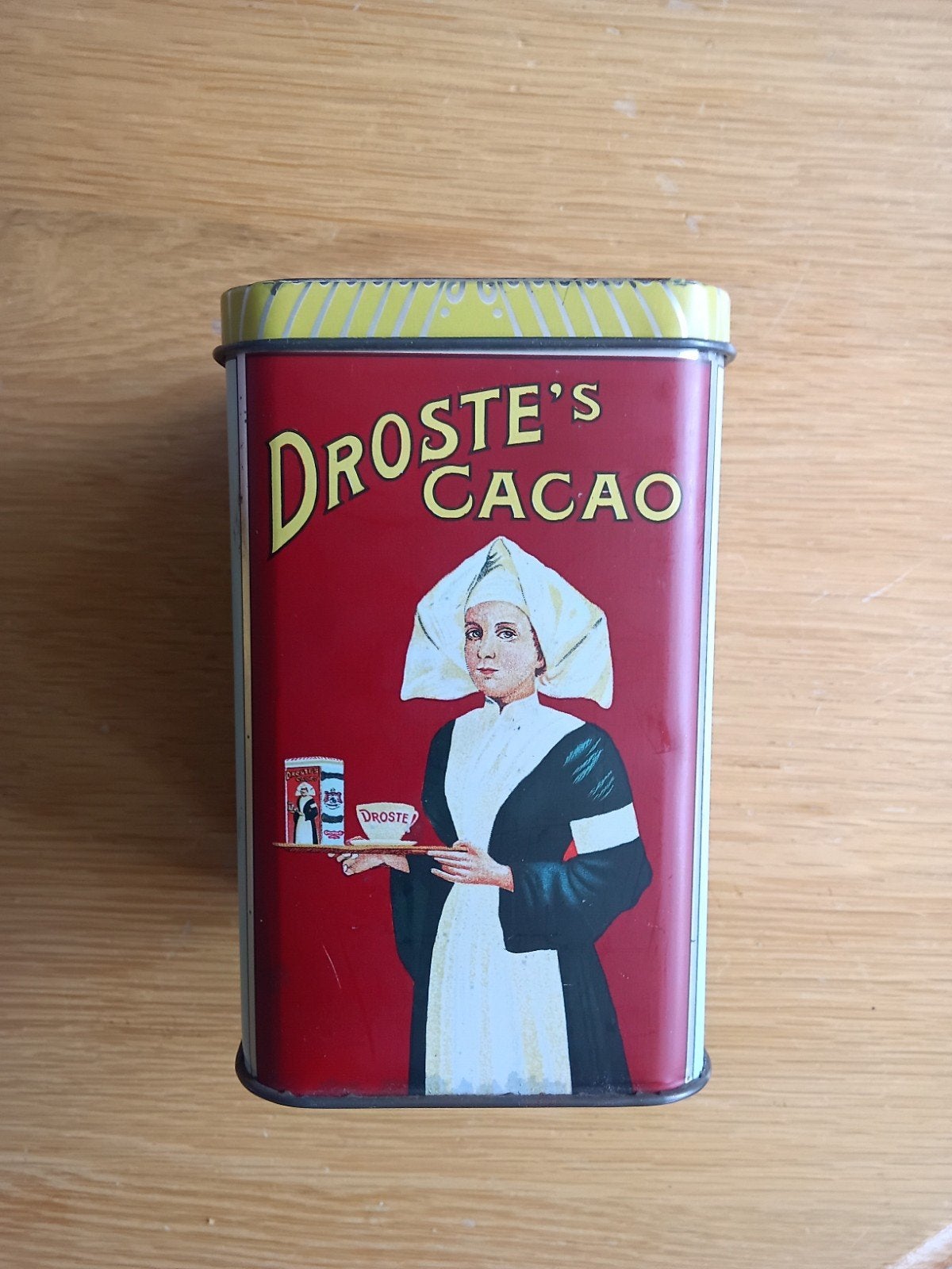 Vintage Droste Cacao Blik - Pastilles Droste, Verzamelen, Ophalen of Verzenden