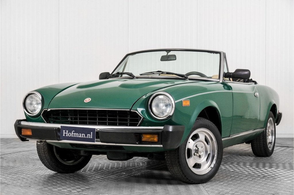 Fiat 124 Spider 2000 Automaat (bj 1979), Auto's, Fiat, Automaat, Achterwielaandrijving, 4 cilinders, Cabriolet