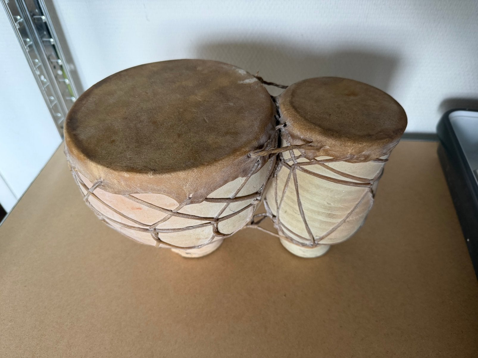Decoratie Bongo’s, Hout, Ophalen of Verzenden, Bruin, Gebruikt