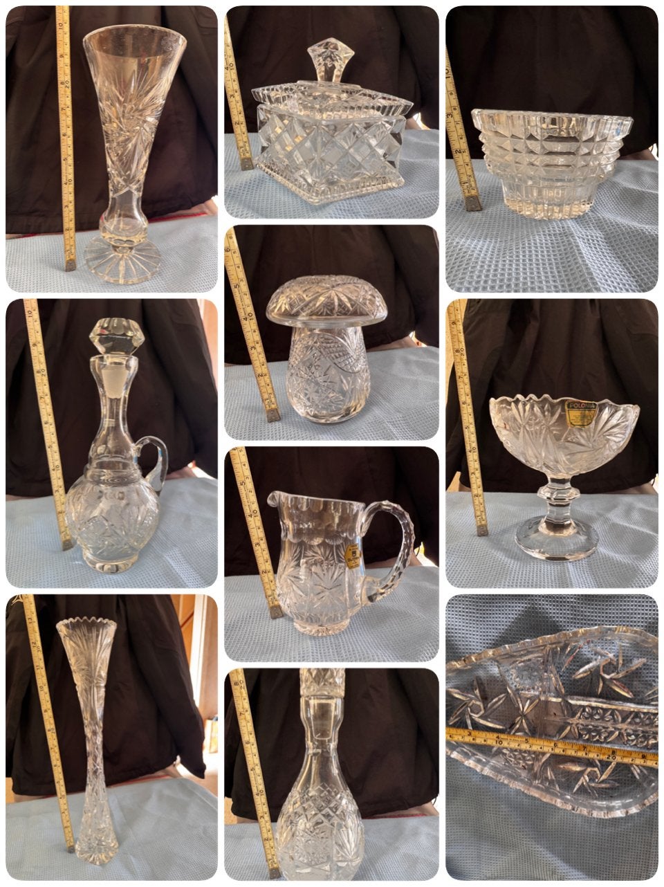 Kristallen Servies Set - Diverse Stukken, Ophalen of Verzenden