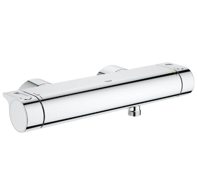 Douchethermostaat GROHE Grohtherm 2000 met koppelingen, Doe-het-zelf en Verbouw, Ophalen, Nieuw, Chroom, Kraan