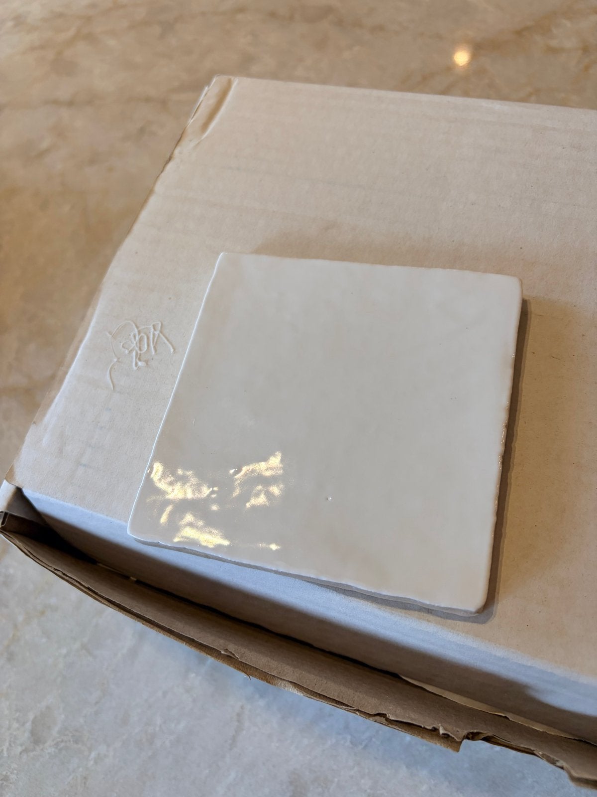 Natucer Stow Bianco tegels 10x10 cm (35 stuks), Ophalen, Nieuw, Minder dan 20 cm, Minder dan 5 m²