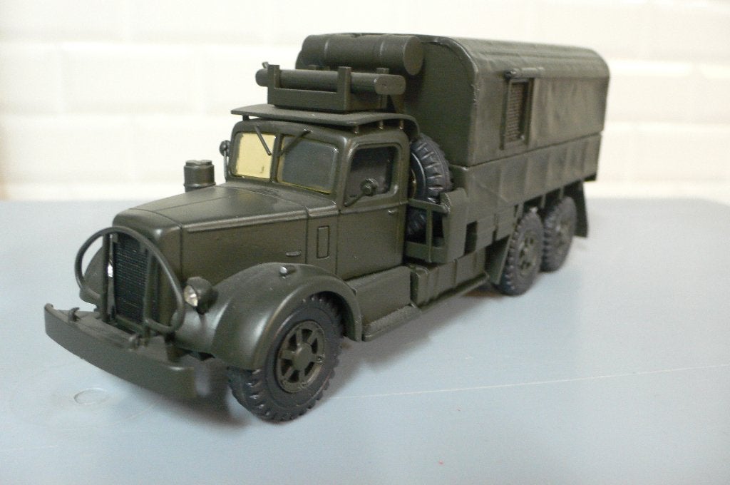 mack nm montgommerys camper - smith models  1/48-METAAL_, Verzenden, Gebruikt, Bus of Vrachtwagen, Overige merken