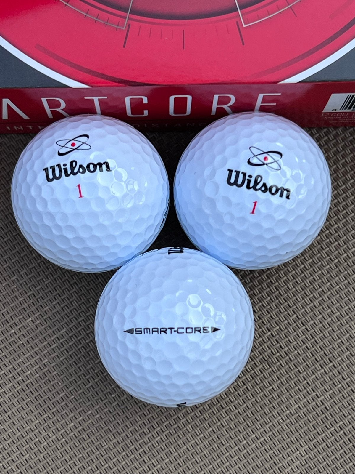 144 x Wilson Smartcore Golfballen, Sport en Fitness, Ophalen of Verzenden, Nieuw, Bal(len), Overige merken