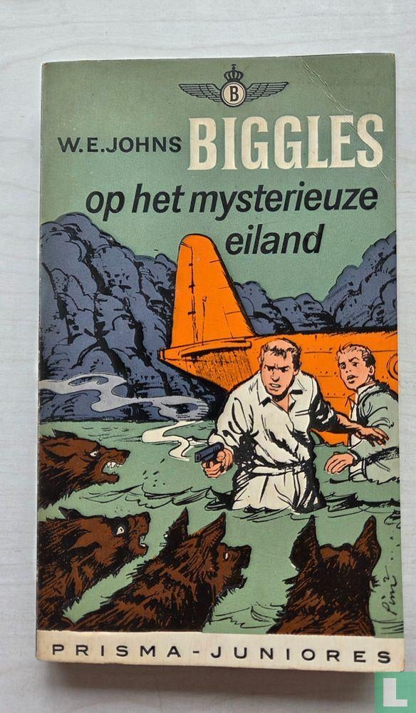 Biggles op het mysterieuze eiland, Boeken, Ophalen of Verzenden, Gelezen, W.E. Johns