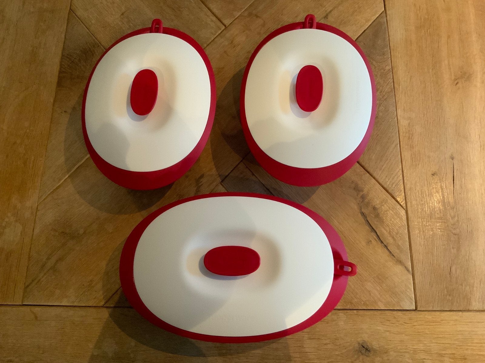 3 nieuwe Tupperware schalen, Ophalen of Verzenden, Nieuw, Schaal