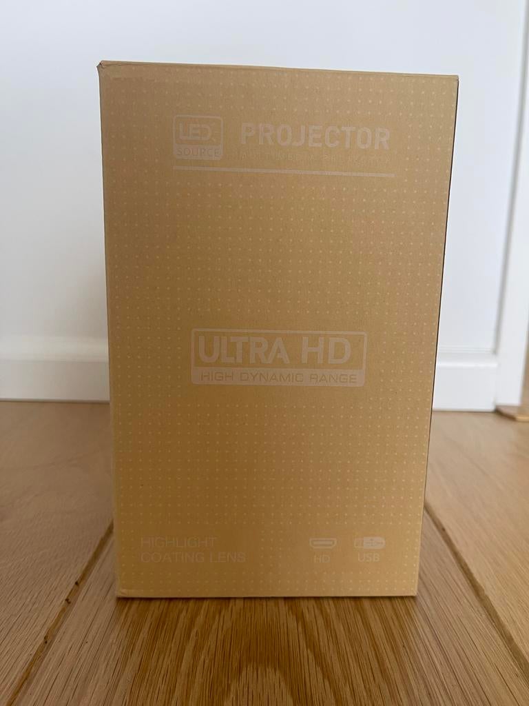 Ultra HD Led Projector HY300, Ophalen of Verzenden, Nieuw