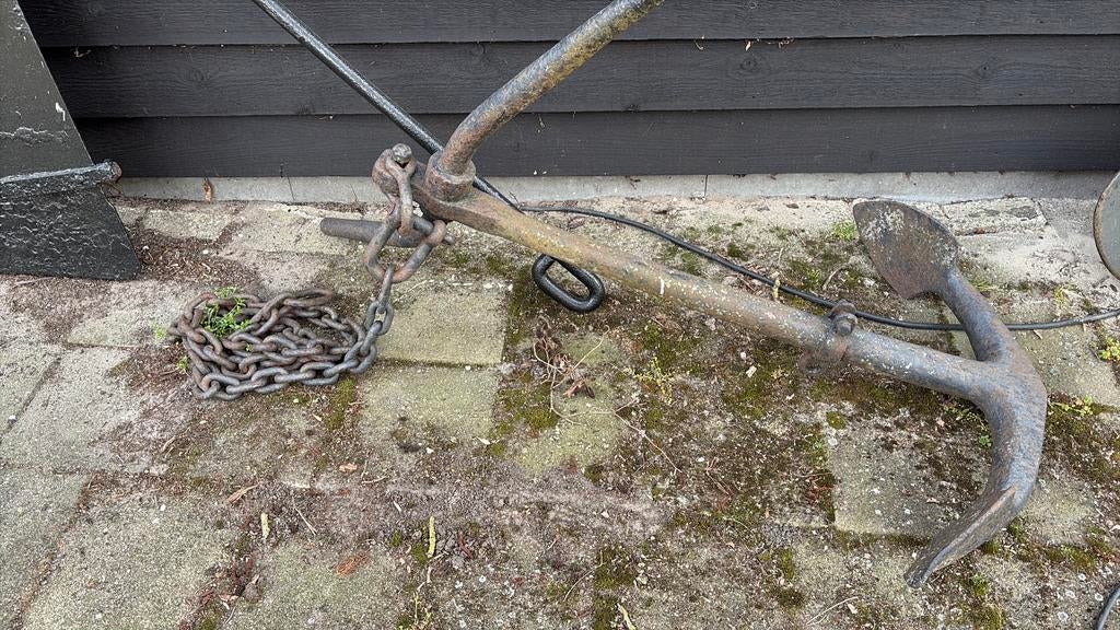 Stokanker, Watersport en Boten, Bootonderdelen, Ophalen, Gebruikt, Ankeren en Afmeren, Motorboot