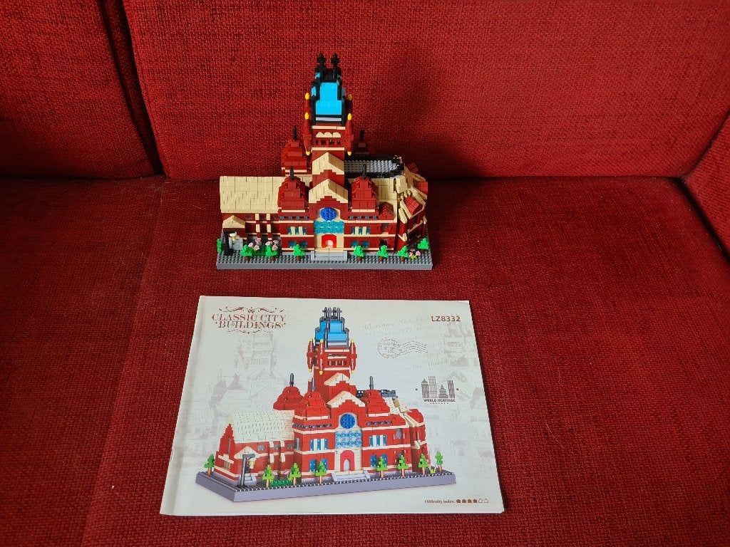 Mini bouwstenen harvard memorial hall lepin, Ophalen of Verzenden