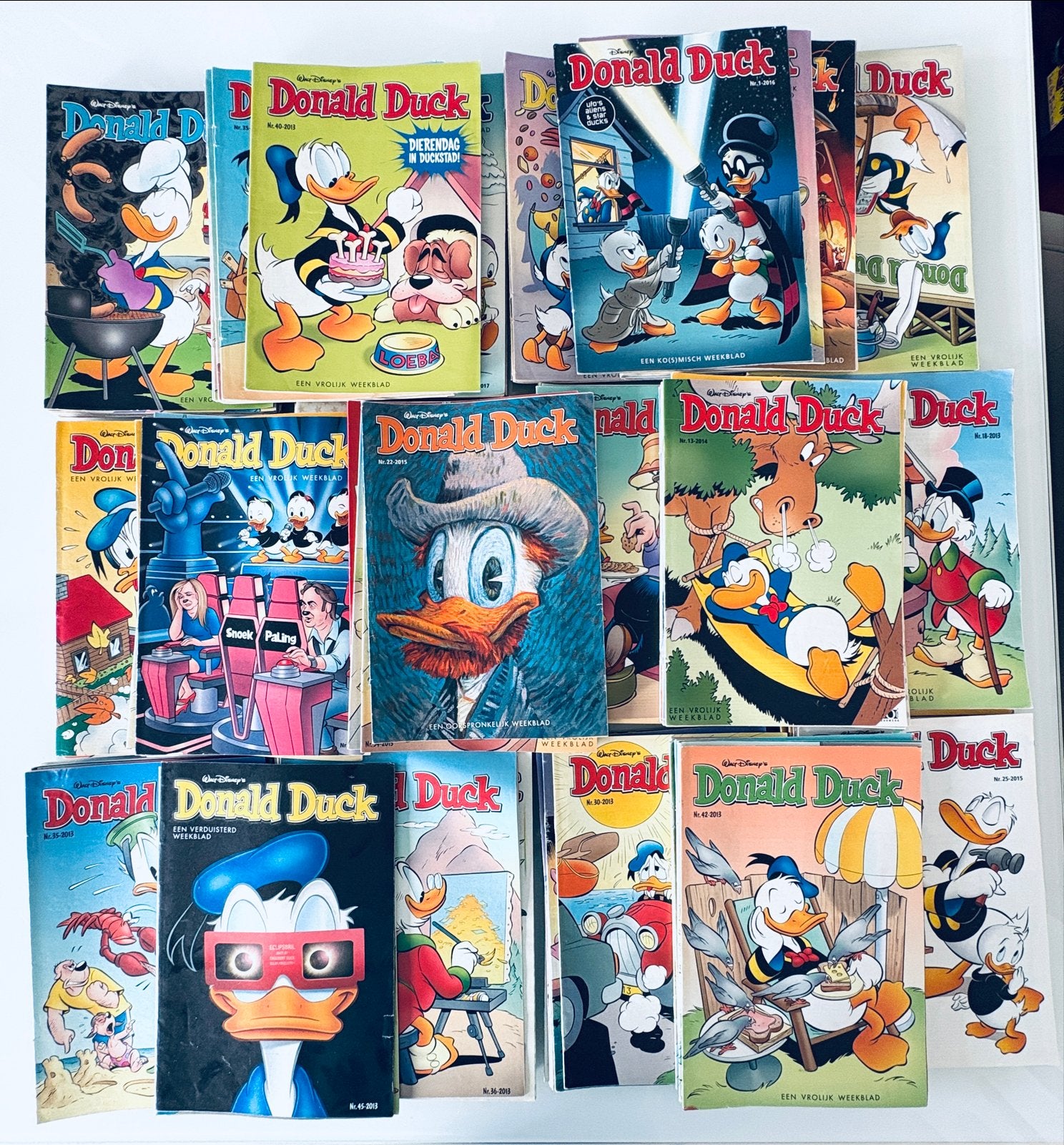 Grote Donald Duck Verzameling - 174 Stuks, Meerdere stripboeken, Ophalen, Gelezen