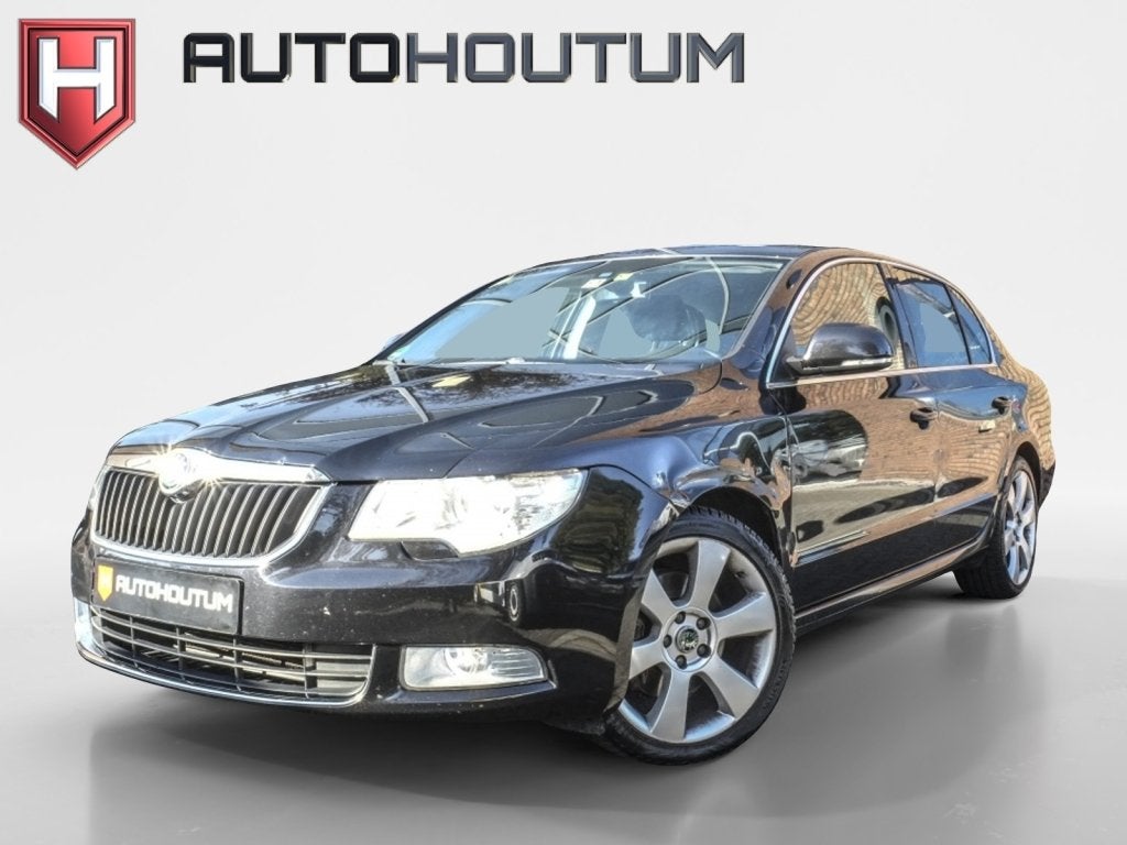 Skoda Superb 1.8 TSI Ambition, Auto's, 13 km/l, 4 cilinders, Zwart, Origineel Nederlands