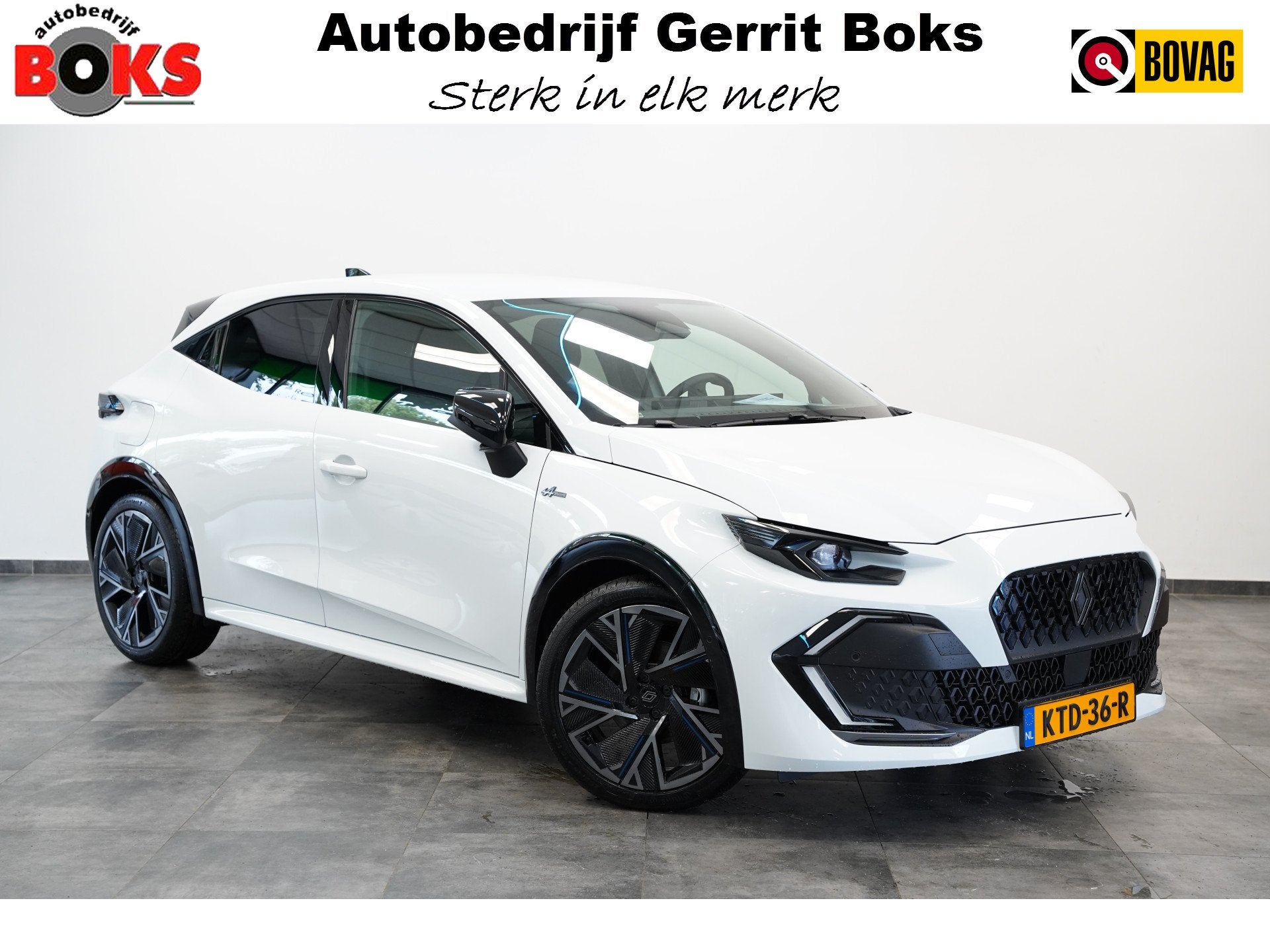 Renault Clio 1.8 Hybrid 160 esprit Alpine Full-led Navigatie, Gebruikt, 4 cilinders, 1246 kg, Wit