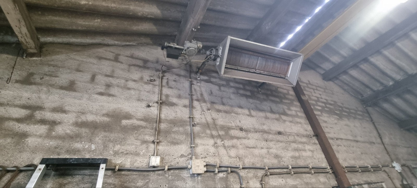 gas heater, Ophalen, Gebruikt