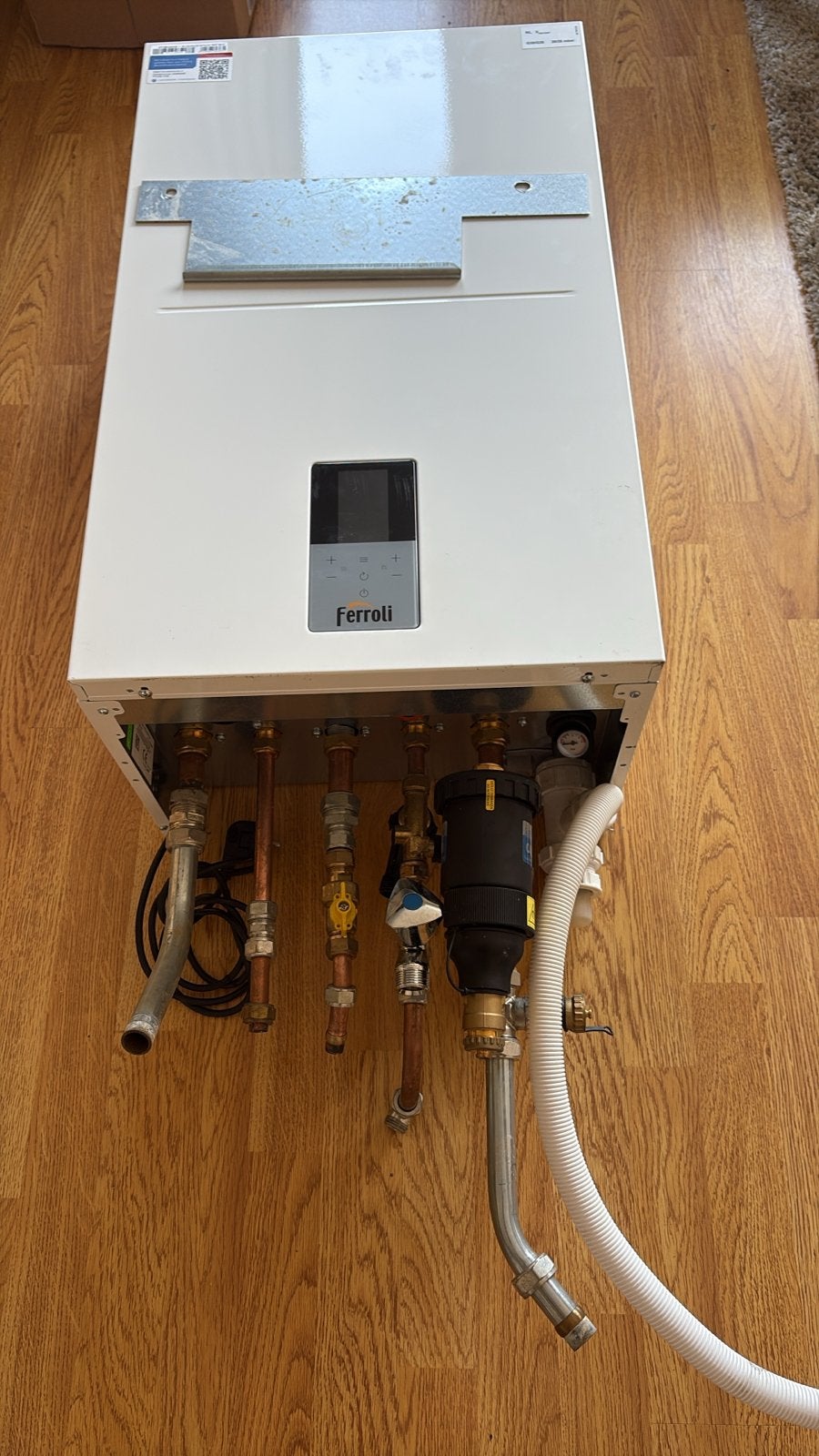 Ferroli Bluehelix Hitech RRT 28 C CV-ketel bouwjaar 2023, Ophalen, Gebruikt, Hoog rendement (Hr), Cv-ketel of Combi-ketel